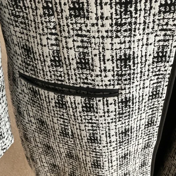 Donna Morgan Black Backless Halter Dress AND a Calvin Klein Coat - Picture 11 of 15